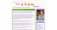 Desktop Screenshot of cindysavonboutique.com